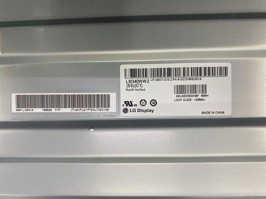 Cd/m дисплея 34&quot; 2560 LM340WW2-SSC1 LG (RGB) ДИСПЛЕЙ LCD ² ×1080 300 ПРОМЫШЛЕННЫЙ