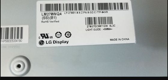 Cd/m дисплея 27,0&quot; 2560 LM270WQ4-SSB3 LG (RGB) ДИСПЛЕЙ LCD ² ×1440 350 ПРОМЫШЛЕННЫЙ