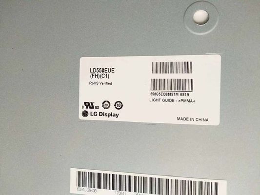 55&quot; 80PPI 3840×2160 WLED TFT дисплей 500cd/m2 LD550EQE-FKA1 89/89/89/89 (тип.)