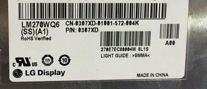 27,0&quot; панель 300cd/m2 LM270WQ6-SSA1 Tft квадрата 108PPI 2560×1440