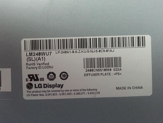 1920×1200 400cd/m2 Square Tft Display 94PPI LM240WU7-SLB3 89/89/89/89 (тип.)