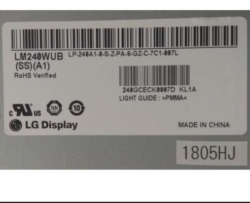 ДИСПЛЕЙ LCD ² ×1200 350 cd/m дисплея 24,0&quot; 1920 LM240WUB-SSA1 LG (RGB) ПРОМЫШЛЕННЫЙ