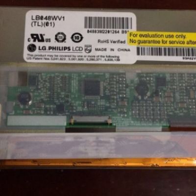 LB048WV1-TL01 LG. LCD 4,8&quot; 800 ((RGB) × 480 280 cd/m2 ИНДУСТРИАЛЬНЫЙ ЖК-дисплей