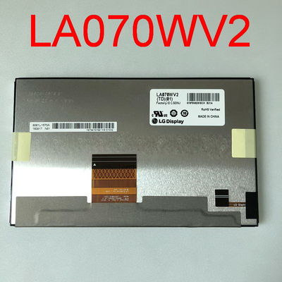 Cd/m дисплея 7,0&quot; 800 LA070WV2-TD01 LG (RGB) ДИСПЛЕЙ LCD ² ×480 550 ПРОМЫШЛЕННЫЙ