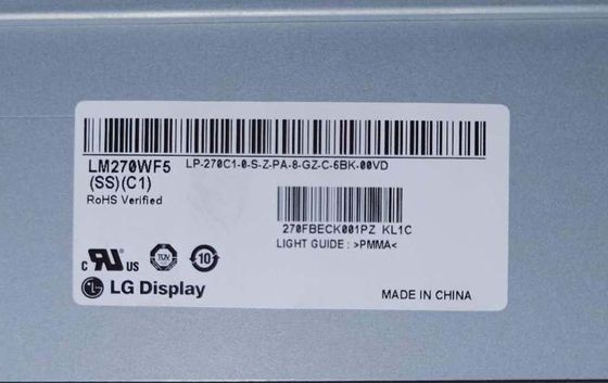 ДИСПЛЕЙ LCD ² ×1080 250 cd/m дисплея 27,0&quot; 1920 LM270WF5-SSC1 LG (RGB) ПРОМЫШЛЕННЫЙ