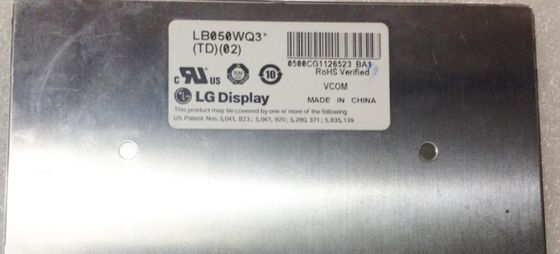LB050WQ3-TD02 LG. ЖК-дисплей 5,0&quot; 480×272 ((RGB) 500 cd/m2