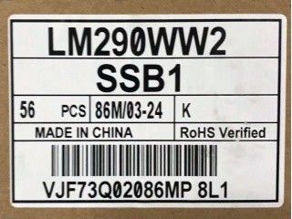 300cd/m2 ПРОМЫШЛЕННЫЙ LCD дисплея 29,0&quot; 2560 LM290WW2-SSB1 LG (RGB) ДИСПЛЕЙ ×1080