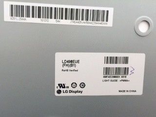 LG дисплей 49&quot; 450cd/m2 45PPI WLED LCD дисплей LD490EUE-FHB1 89/89/89/89 (тип.)