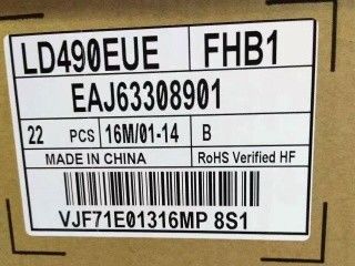 LG дисплей 49&quot; 450cd/m2 45PPI WLED LCD дисплей LD490EUE-FHB1 89/89/89/89 (тип.)