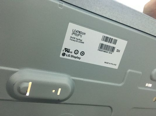 47&quot; 1920×1080 400cd/m2 46PPI Квадратный Tft Экран LC470DUH-PGF1 89/89/89/89 (Тип.)