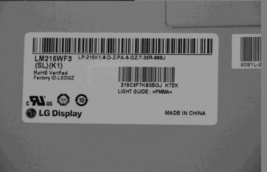 Панель 250cd/m2 LM215WF3-SLK1 1920×1080 WLED 102PPI промышленная LCD