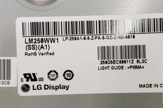Панель 25,0&quot; 111PPI RGB 250cd/M2 TFT LCD 2560×1080 LM250WW1-SSA1