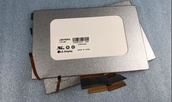 7.0&quot; 800×480 350cd/M2 134PPI Квадратный Tft экран LB070WV6-TD08 65/65/50/60 (Тип.)
