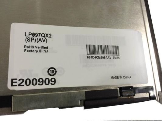 1536×2048 RGB 440cd/m2 промышленный Lcd показывают LP097QX2-SPAV 9,7&quot; 264PPI
