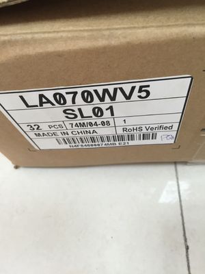 панель 133PPI WVGA LA070WV5-SL01 800×480 WLED 580cd/M2 TFT LCD