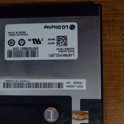 панель 133PPI WVGA LA070WV5-SL01 800×480 WLED 580cd/M2 TFT LCD