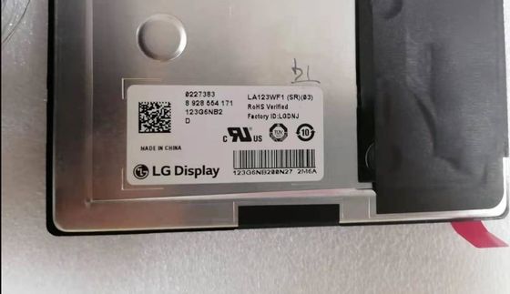 12,3» ландшафтов LA123WF4-SR08 дисплея 600cd/M2 симметрии 167PPI Tft Lcd